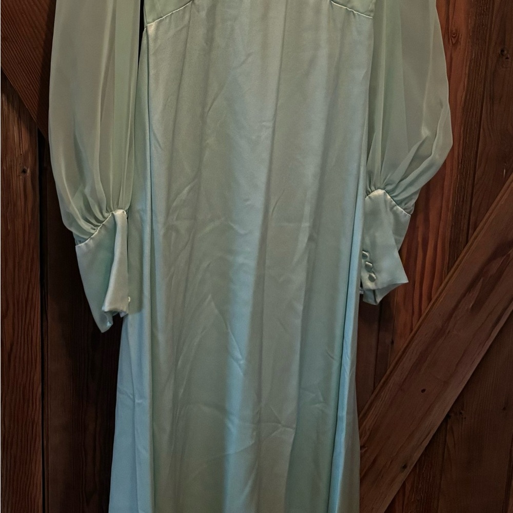 1970’s home made bridesmaid dress